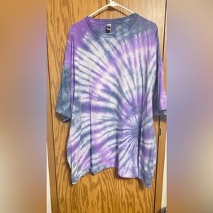 -Tie-dyed shirt #047-